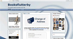 Desktop Screenshot of booksflutterby.blogspot.com