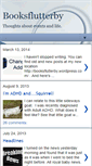 Mobile Screenshot of booksflutterby.blogspot.com