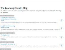 Tablet Screenshot of learningcircuits.blogspot.com