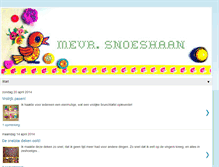 Tablet Screenshot of mevrsnoeshaan.blogspot.com