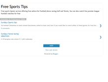 Tablet Screenshot of freesportstips.blogspot.com