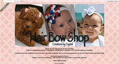 Desktop Screenshot of hairbowshop.blogspot.com