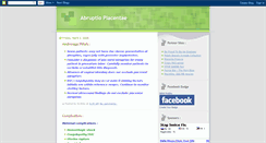 Desktop Screenshot of abruptioplacentae.blogspot.com