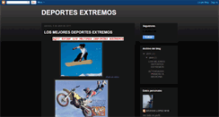 Desktop Screenshot of deportsxtrmos.blogspot.com