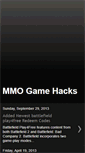 Mobile Screenshot of mmogamehacks.blogspot.com