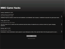 Tablet Screenshot of mmogamehacks.blogspot.com