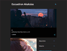 Tablet Screenshot of escuadronakaksias.blogspot.com