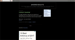 Desktop Screenshot of androidguys.blogspot.com
