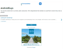 Tablet Screenshot of androidguys.blogspot.com