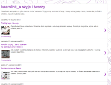 Tablet Screenshot of kaarolinkaszyjeitworzy.blogspot.com