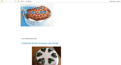 Desktop Screenshot of christmascake-recipe.blogspot.com
