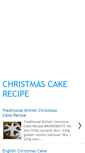 Mobile Screenshot of christmascake-recipe.blogspot.com