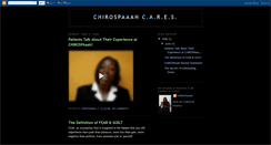 Desktop Screenshot of chirospaaah.blogspot.com