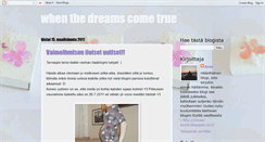 Desktop Screenshot of anilize-dreamscometrue.blogspot.com