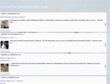 Tablet Screenshot of anilize-dreamscometrue.blogspot.com