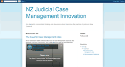 Desktop Screenshot of nz-case-management-blog.blogspot.com