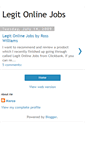 Mobile Screenshot of legitonlinejobs3.blogspot.com