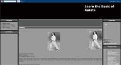 Desktop Screenshot of learn-karate.blogspot.com