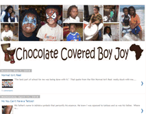 Tablet Screenshot of chocolatecoveredboyjoy.blogspot.com