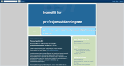 Desktop Screenshot of homoproff.blogspot.com