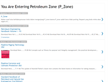 Tablet Screenshot of petroleum-zone.blogspot.com