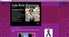 Desktop Screenshot of grupoalaslolarmaurazos.blogspot.com