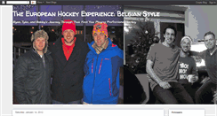 Desktop Screenshot of belgiumhockey.blogspot.com