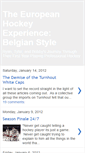 Mobile Screenshot of belgiumhockey.blogspot.com