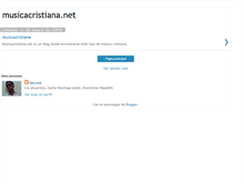 Tablet Screenshot of musicacristiananet.blogspot.com