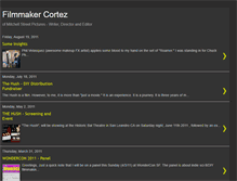 Tablet Screenshot of filmmaker-cortez.blogspot.com