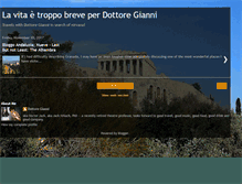 Tablet Screenshot of dottoregianni.blogspot.com