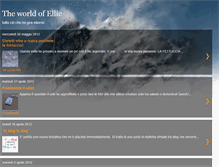 Tablet Screenshot of ellie-theworldofellie.blogspot.com