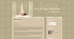 Desktop Screenshot of hotfrugalmomma.blogspot.com