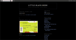 Desktop Screenshot of little-black-book.blogspot.com