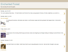 Tablet Screenshot of forestdeer.blogspot.com