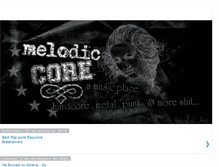 Tablet Screenshot of melodic-core.blogspot.com