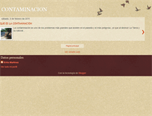 Tablet Screenshot of cientificoambiental.blogspot.com