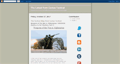 Desktop Screenshot of cactustactical.blogspot.com