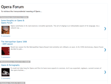 Tablet Screenshot of operaforum.blogspot.com
