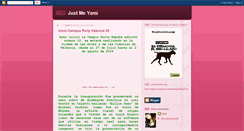 Desktop Screenshot of just-me-yami.blogspot.com
