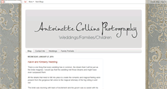 Desktop Screenshot of antoinettecollinsphotography.blogspot.com