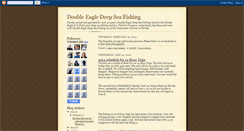 Desktop Screenshot of doubleeaglefishing.blogspot.com