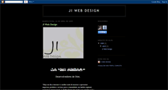 Desktop Screenshot of jiwebdesign.blogspot.com