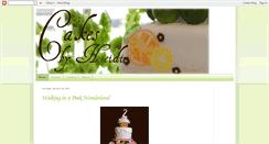 Desktop Screenshot of cakesbyheidi.blogspot.com