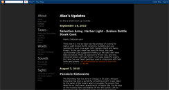 Desktop Screenshot of alanlakeblog.blogspot.com