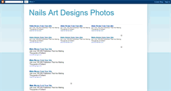 Desktop Screenshot of nailsartdesignsphotos.blogspot.com