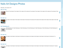Tablet Screenshot of nailsartdesignsphotos.blogspot.com