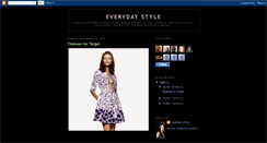 Desktop Screenshot of everyday-style.blogspot.com