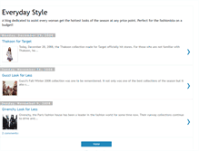 Tablet Screenshot of everyday-style.blogspot.com