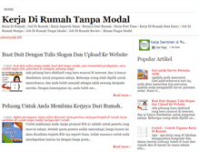 Tablet Screenshot of kerjadirumah-tanpa-modal.blogspot.com